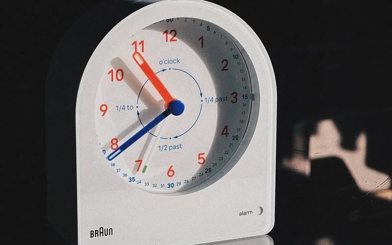 【🇩🇪Braun - Clock】能隨時隨心擁有安靜一刻 ，或許在城市中，比很多事情都更值得珍視｜HEIMA 稀物角落