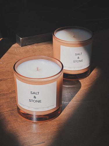 【🇺🇸Salt & Stone – Candle】以絲絲香氣 讓氛圍細水流長｜HEIMA 稀物角落