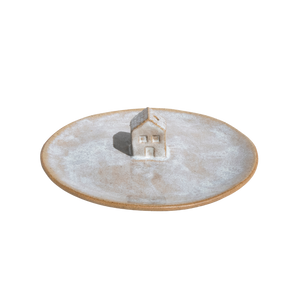 thenatc - Incense / Trinket Round Dish - House