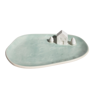 thenatc - Incense / Trinket Dish - Lake House & Trees