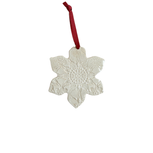 thenatc - Ornament - White Snowflake