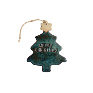 thenatc - Ornament - "Merry Christmas" Tree w/star