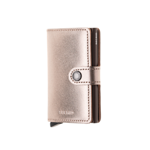 Secrid - Miniwallet - Metallic (RFID Blocking) - Champagne-Brown