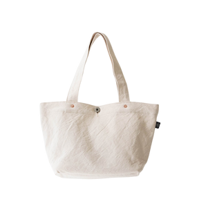 V.D.L.C. - Boat-shaped Tote Bag M - Ecru