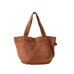 V.D.L.C. - Boat-shaped Tote Bag M - Brick