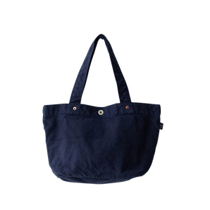 V.D.L.C. - Boat-shaped Tote Bag M - Navy Blue