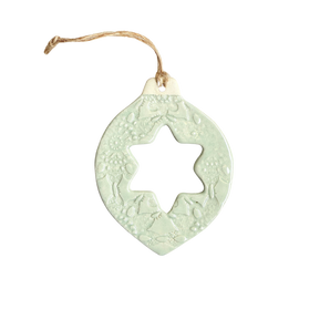 thenatc - Ornament - Aqua Bauble w/star