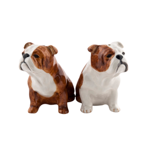 Quail Ceramics - English Bulldog Salt and Pepper Shaker