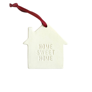 thenatc109 - Ornament - White "Home Sweet Home" House