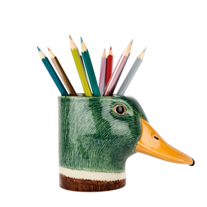 Quail Ceramics - Mallard Pencil Pot