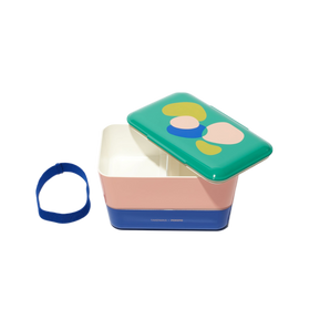 TAKENAKA - POKETO 2022 Special Edition Bite Dual Bento Box - Pebbles