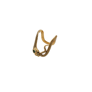 LA2L - Bague Sissi Mariage - Agate verte