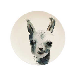 nuukk - Bamboo Plate - Llama