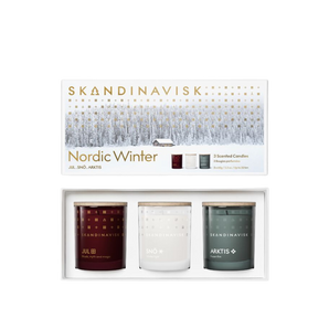 Skandinavisk - GIFTSET - Nordic Winter Scented Candle (3 x 65g)