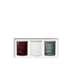 Skandinavisk - GIFTSET - Nordic Winter Scented Candle (3 x 65g)