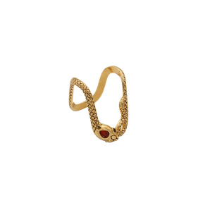 LA2L - Bague Sissi Mariage - Grenat
