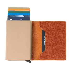 Secrid - Slimwallet - Veg (RFID Blocking) - Caramello-Sandd