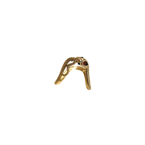 LA2L - Bague Sissi Mariage - Grenat
