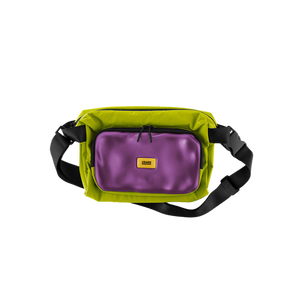 Crash Baggage - CRASH NOT CRASH Side Crossbody - Acid Green & Violet