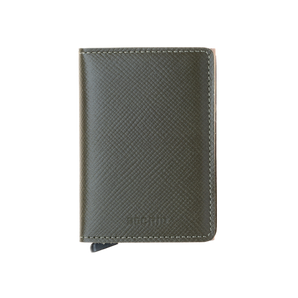 Secrid - Slimwallet - Saffiano (RFID Blocking) - Olive