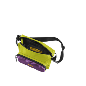 Crash Baggage - CRASH NOT CRASH Side Crossbody - Acid Green & Violet
