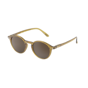 Izipizi - French Brand Sunglasses (Adult) - Shape #D - Golden Green