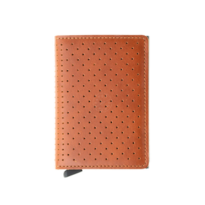 Secrid - Slimwallet - Perforated (RFID Blocking) - Cognac