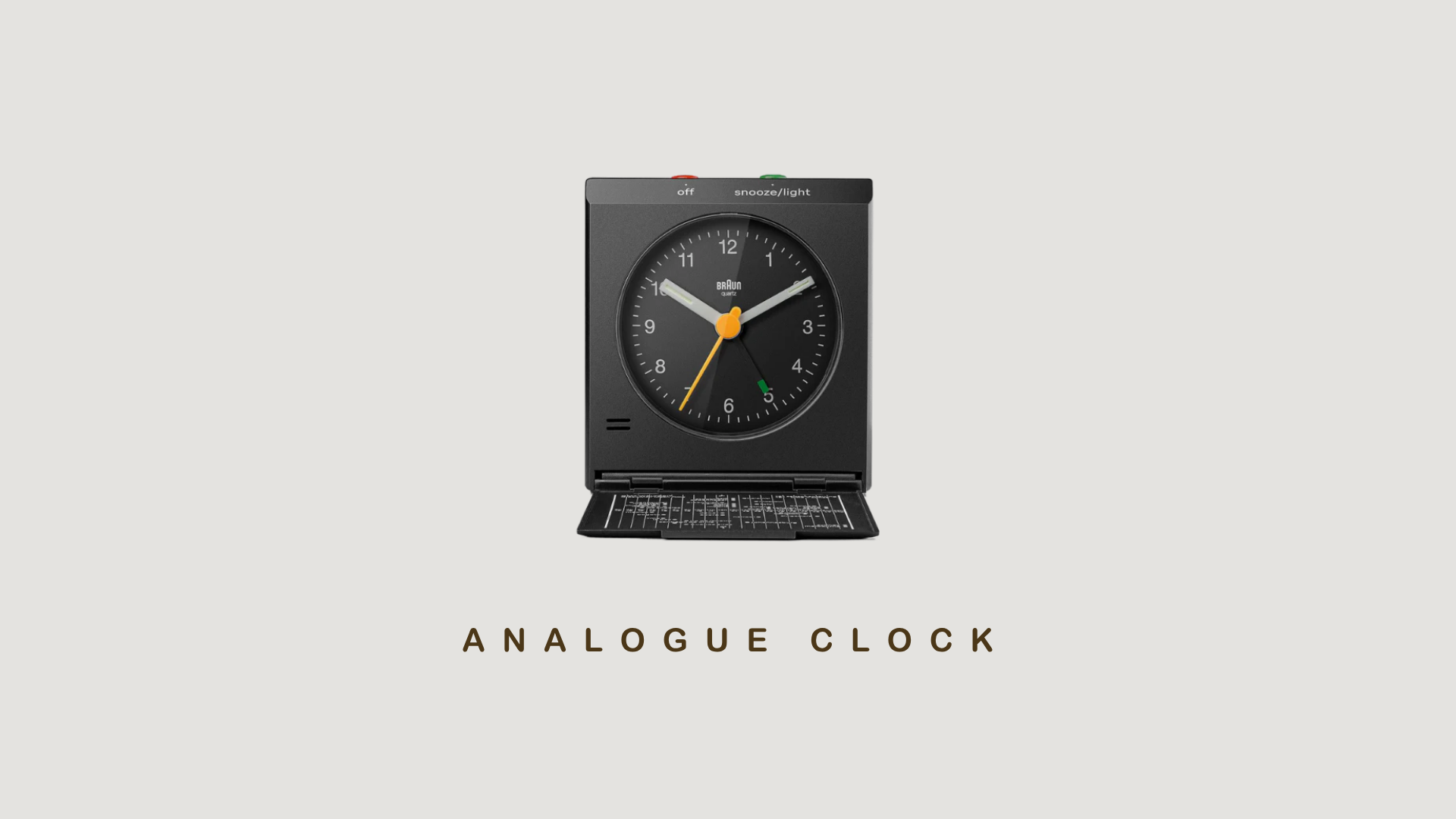Braun Clocks & Watches｜Reddot｜Germany Design｜HEIMA 稀物角落 – Heima