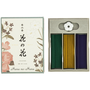 Nippon Kodo - HANA-NO-HANA - Assortment 30 sticks (Rose, lily and violet)