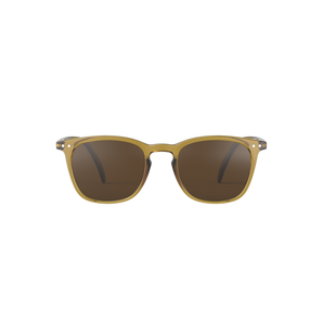 Izipizi - French Brand Sunglasses (Adult) - Shape #E - Golden Green