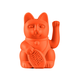 DONKEY - Lucky Cat - Neon Orange