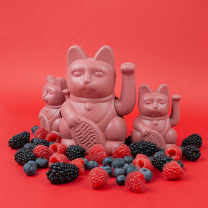 DONKEY - Lucky Cat - Berry Red
