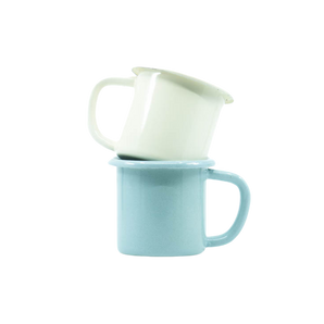 Elifle Enamelware - Small Mug - Blue