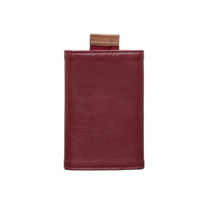 THE FRENCHIE CO. - Speed Wallet - Burgundy-Tan