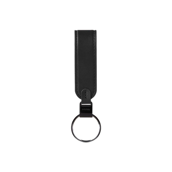 Orbitkey Loop Keychain Leather Black – Heima