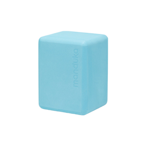 MANDUKA - RECYCLED FOAM YOGA MINI BLOCK - Aqua