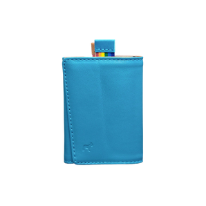 THE FRENCHIE CO. - Speed Wallet Mini - Pride Edition - Turquoise-Tan