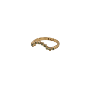 LA2L - Bague Rhoda Strass - Vert
