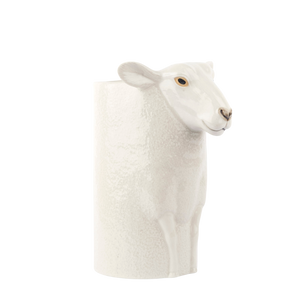 Quail Ceramics - White Faced Suffolk Sheep Utensil Pot