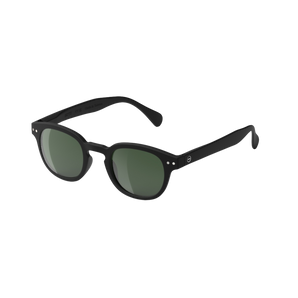 Izipizi - French Brand Sunglasses (Adult) - Shape #C - Black Polarized