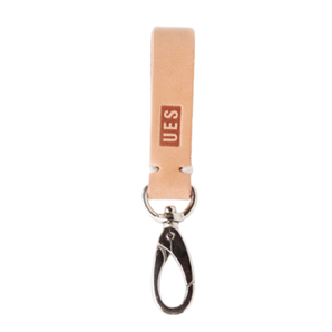 UES - LEATHER BELT LOOP HOOK - OFF WHITE