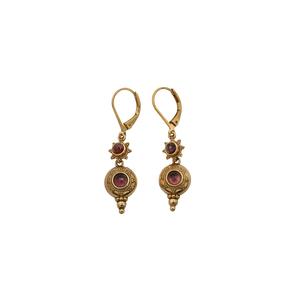 LA2L - Boucles Jasmine new - Hessonite/Améthyste