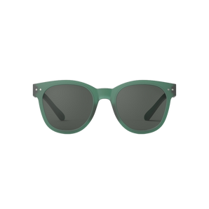 Izipizi - French Brand Sunglasses (Adult) - Shape #N - Green Crystal