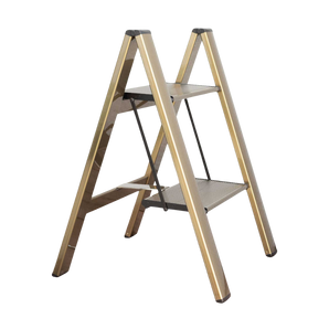 Hasegawa - Slim Mini 2 steps Ladder - Gold