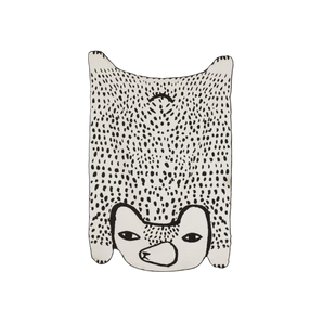 Donna Wilson - Bear Shaped Cotton Woven Throw