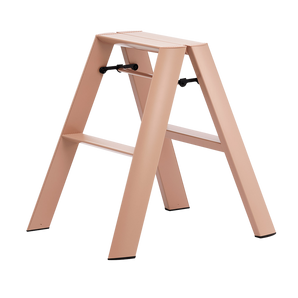 Hasegawa - Lucano 2-step ladder - Peach Brown