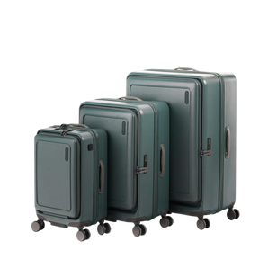 MONOCOZZI - URBANITE - 4 wheels TSA Lock Flip Top Suitcase - Smoky Olive