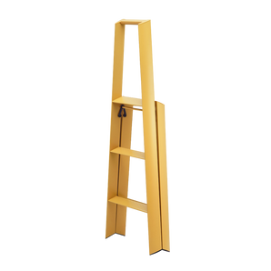 Hasegawa - Lucano 3-step ladder - Mustard Yellow