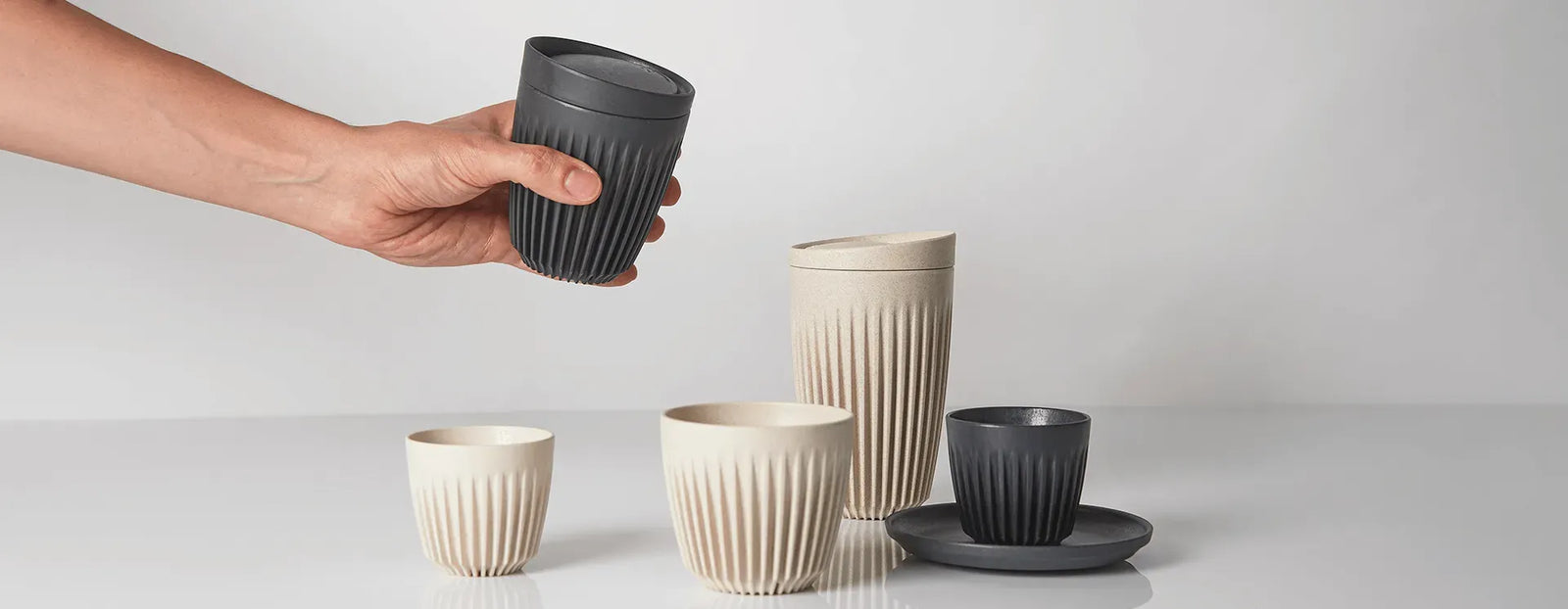 Made from coffee husk waste