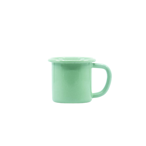 Elifle Enamelware - Small Mug - Green